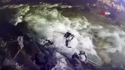 Alanya'da çaya düşen adamın cesedi 27 saat sonra bulundu