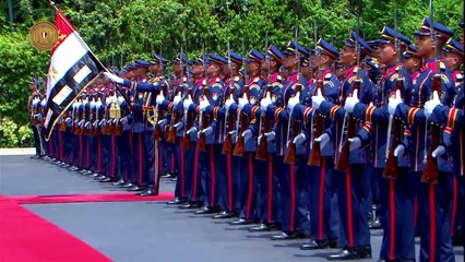 الرئيس السيسى يستقبل حسن بلقيه سلطان بروناى بقصر الاتحادية