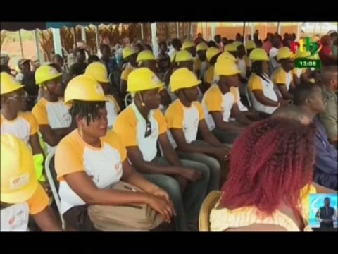 RTB - Sortie officielle de la 2ème promotion du Centre de formation professionnelle aux métiers des mines et des BTP