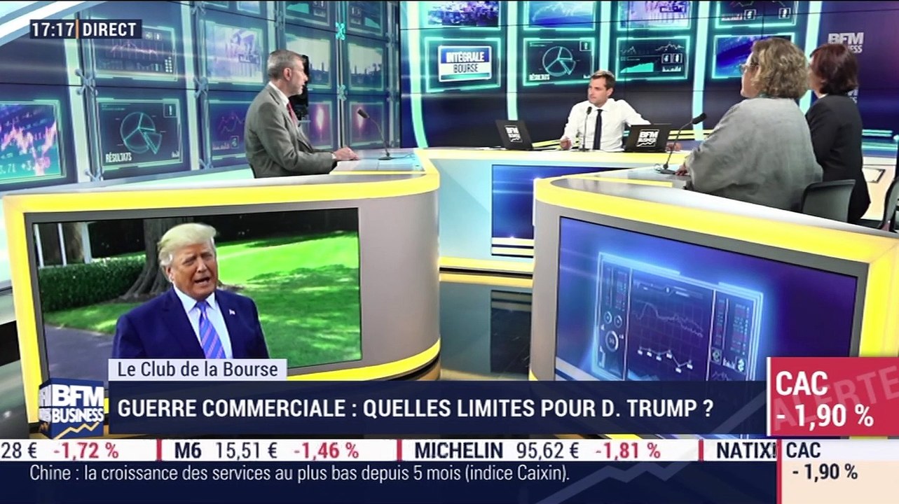 Le Club de la Bourse: Vincent Lequertier, Jeanne Asseraf-Bitton, Valérie Gastaldy et Mickaël Jacoby - 05/08