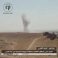 غارات جوية من طيران حربي مجهول الهوية استهدفت مواقع تمركز الميليشيات الإيرانية المساندة لقوات نظام أسد