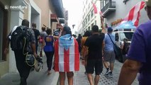 Puerto Ricans celebrate exit of disgraced governor as constitutional crisis over replacement looms