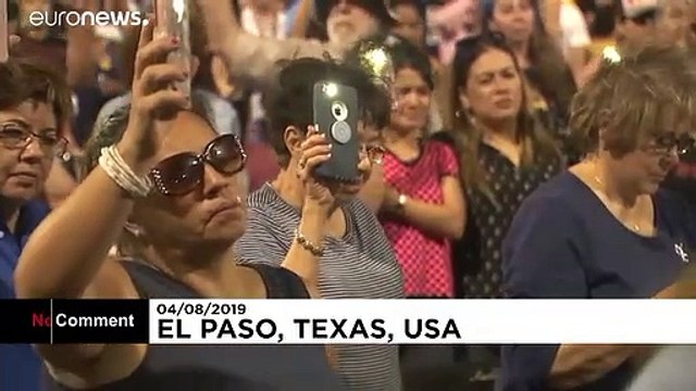El Paso: Tausende gedenken der Massaker-Opfer