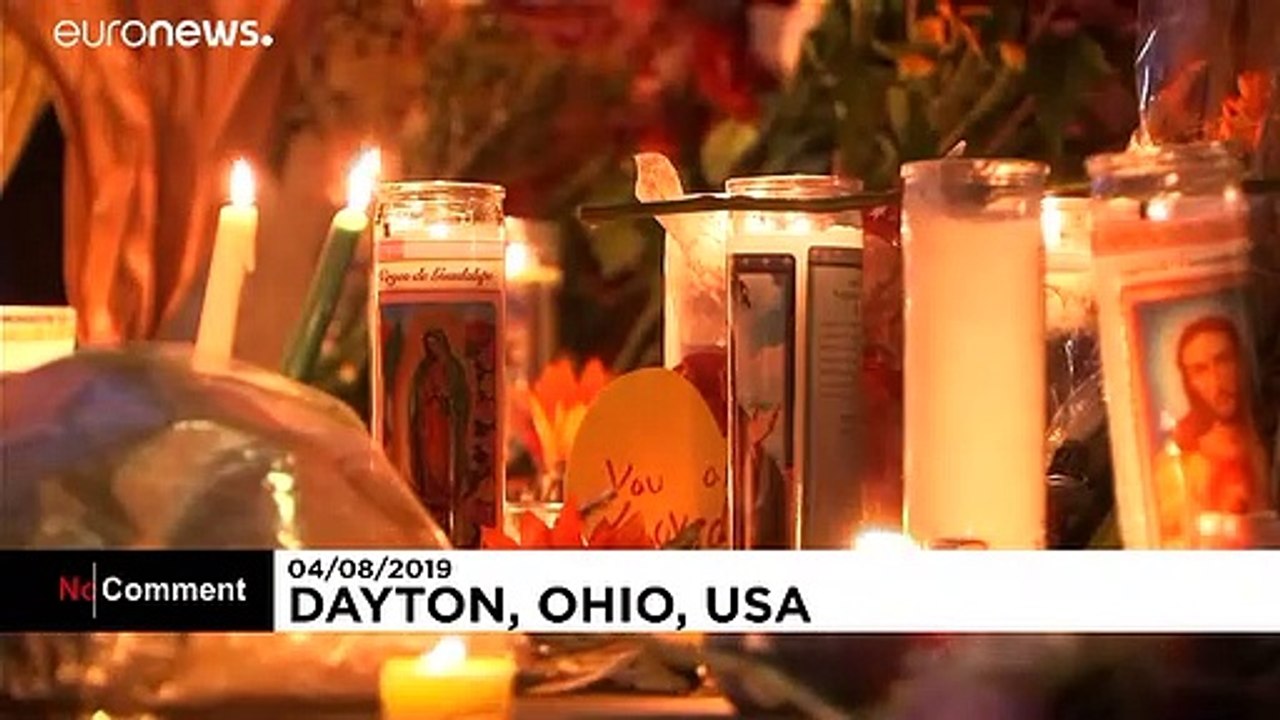 Dayton: Viele Menschen erinnern an die Opfer des Massakers