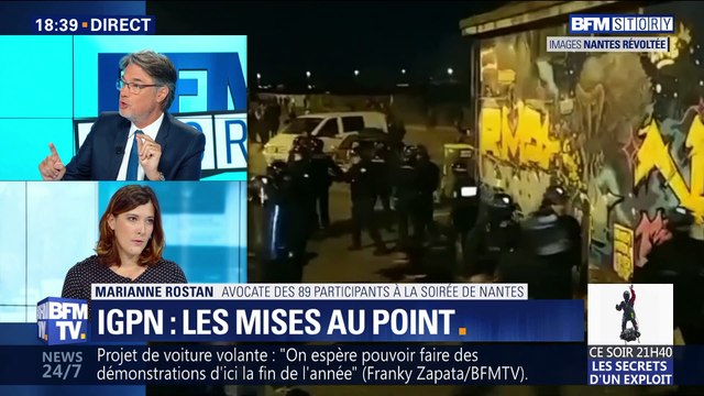 Marianne Rostan: on ne peut pas en même temps nous dire qu’on ne dédouane pas la police et dire que son intervention était nécessaire, proportionnée