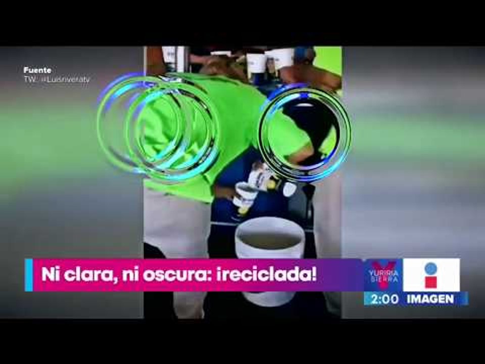 Venden cerveza reciclada en estadio de Santos Laguna | Noticias con Yuriria Sierra