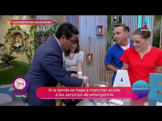 Visita de doctor: ¿Cómo actuar ante un accidente en casa? | Sale el Sol
