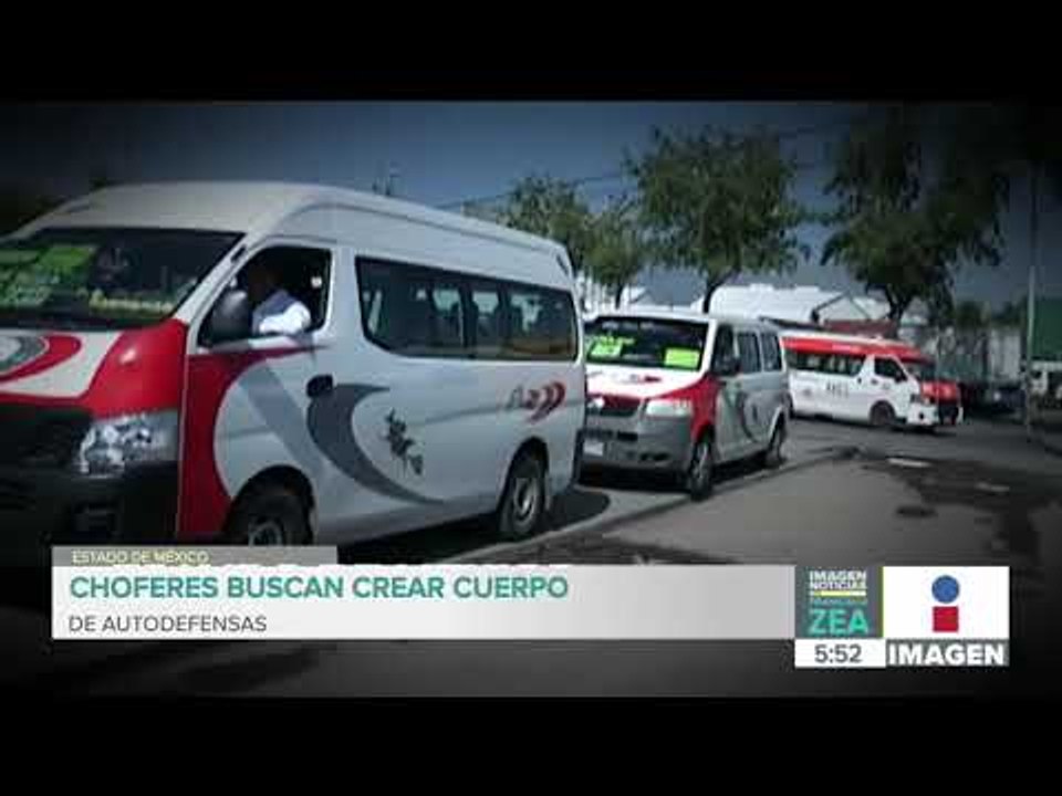 Choferes buscan crear cuerpo de autodefensas en...
