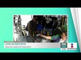 Asaltan camión de pasajeros en Guadalajara ¡con un machete! | Noticias con Francisco Zea