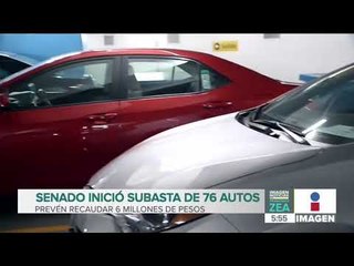 Senado inicia subasta electrónica de 76 vehículos, ¡prevé recaudar 6 mdp! | Francisco Zea
