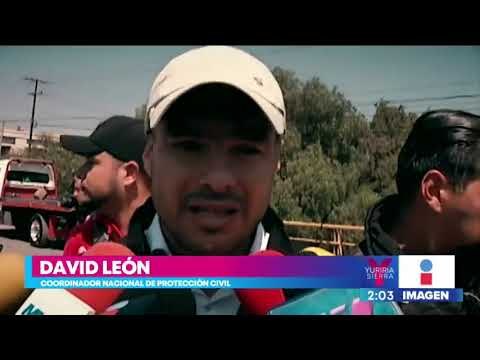 Fuga de gas LP provoca desalojo masivo en Nextlalpan, Estado de México | Yuriria Sierra