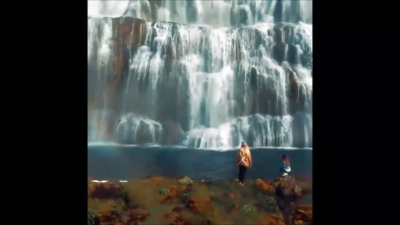 Venez découvrir les chutes Dynjandi en Islande... Magnifique