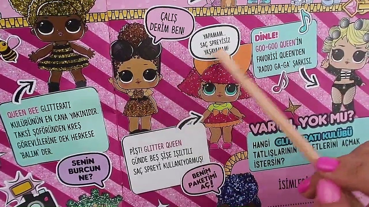 Hangi LOL Sürpriz Bebeğisin? LOL Surprise 50 Sürprizli Bulmacalı Testli Dergisi Bidünya Oyuncak 