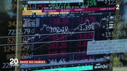 Baisse des charges : le secteur de la finance en profite