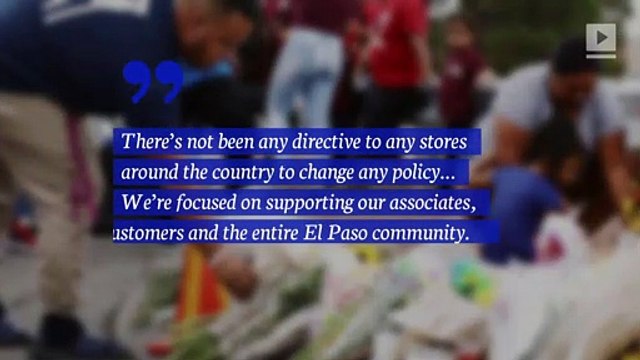 Walmart Won’t Limit Firearm Sales Following Mass Shooting