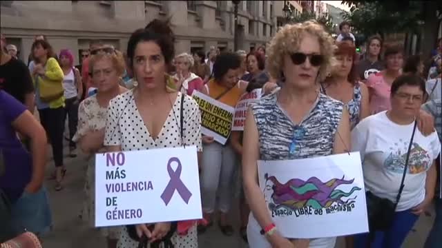 Concentración de protesta en Bilbao contra la última violación múltiple