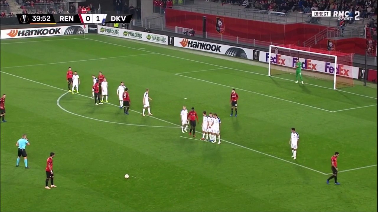 25/10/18 : Clément Grenier (41') :  Rennes - Kiev (1-2)