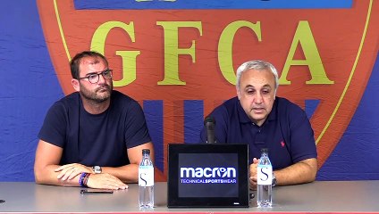 Conférence de presse du Gazélec Ajaccio du 5 août 2019