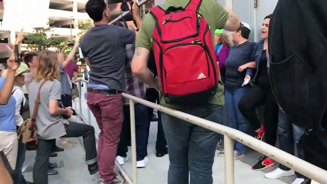 American Jews says 'never again' in LA-area protest of GEO group operating 'concentration camps' for migrants