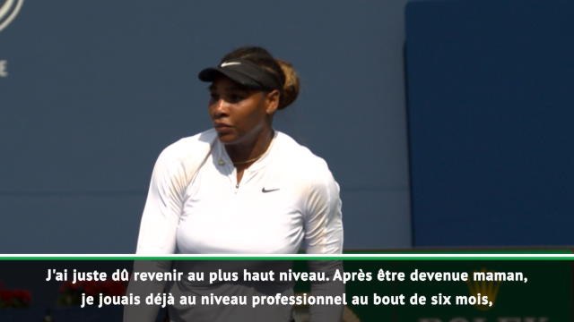 Toronto - Williams : Je me sens chanceuse d'avoir une telle carrière