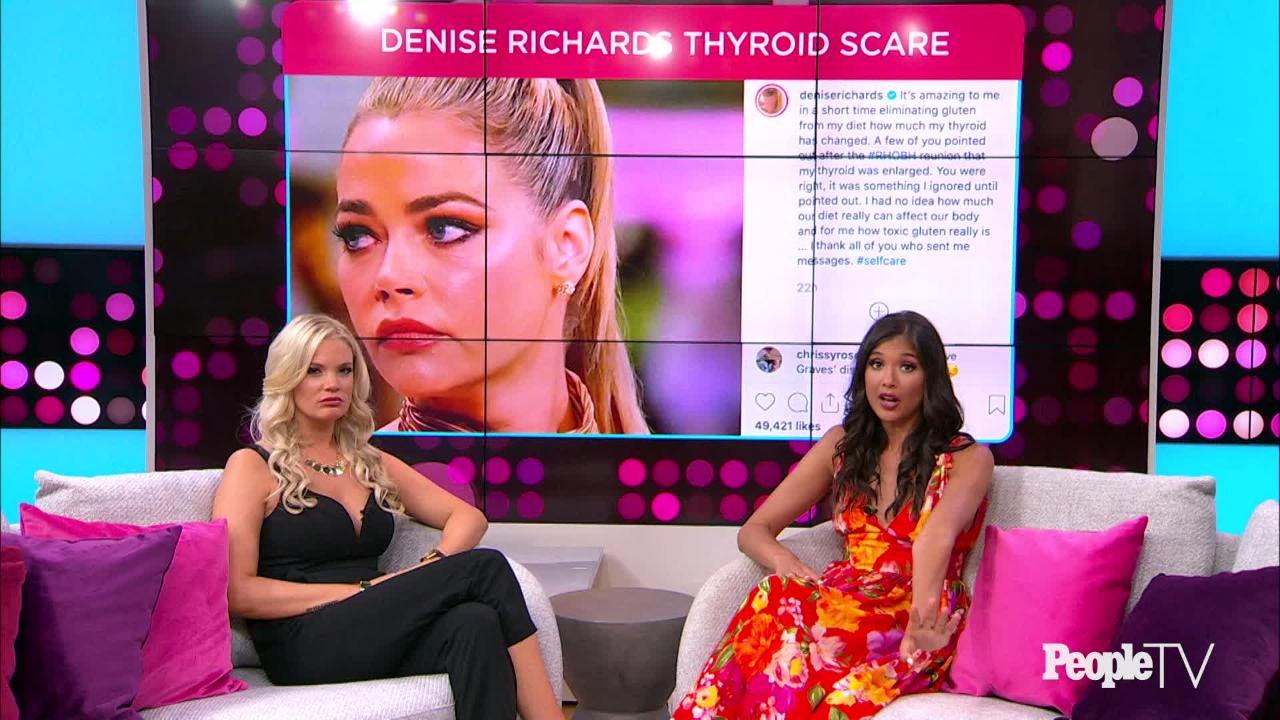 Denise Richards Changed Her Diet After Fans Noticed Her Enlarged Thyroid: 'I Thank All of You'