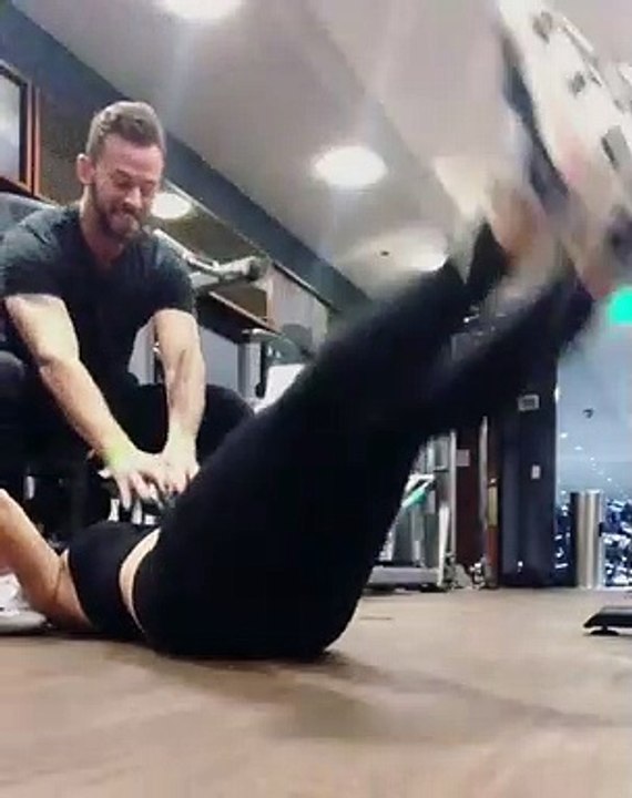 Nkki Bella training