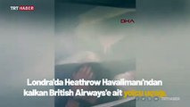 Kabini duman dolan yolcu uçağı acil iniş yaptı