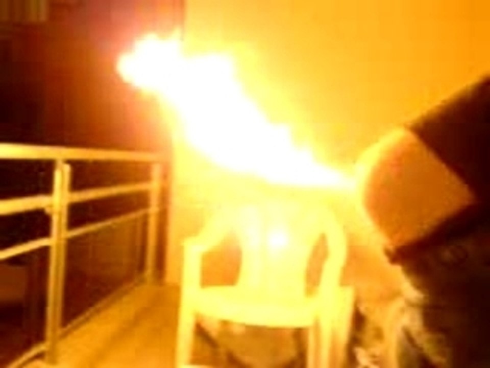 le pet de flamme