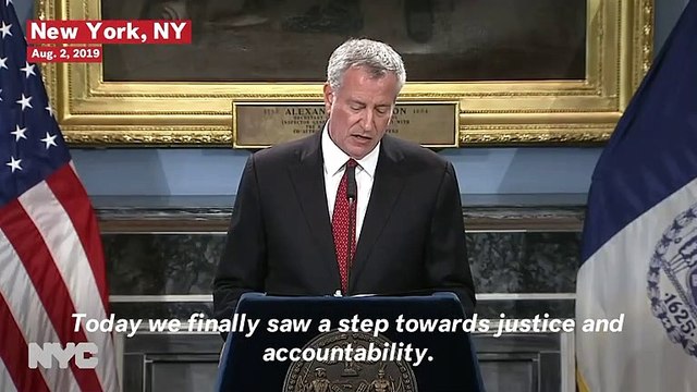 De Blasio Hopes Garner Family Finds 'A Sense Of Closure' After NYPD Judge Ruling To Fire Officer Pantaleo