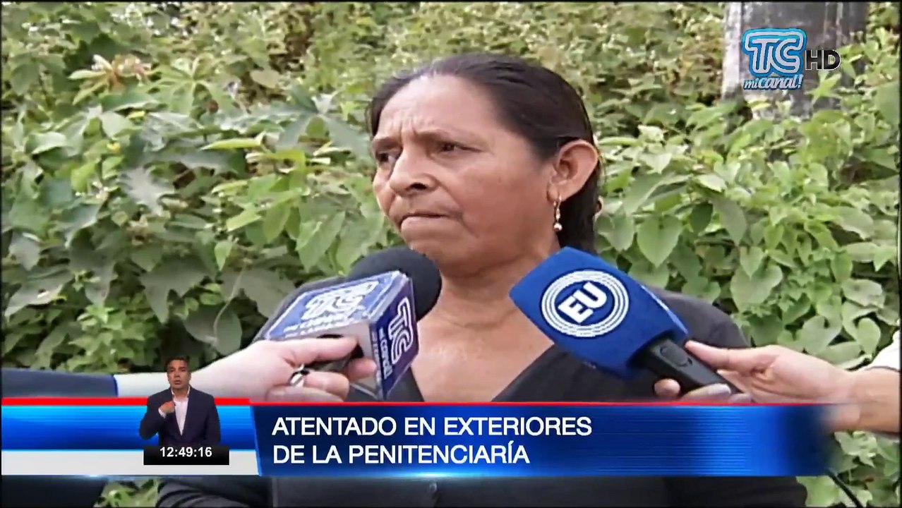 Atentado en exteriores a una guía de la penitenciaría