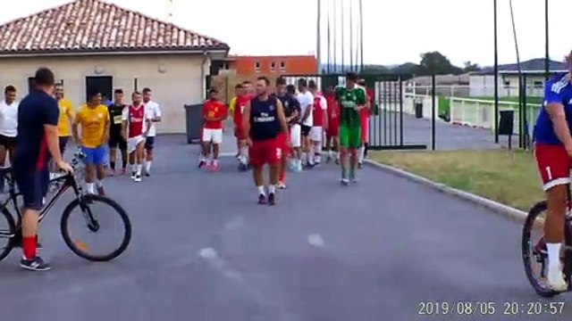 Top départ pour les seniors masculins