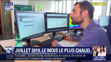 Ce mois de juillet 2019 a sans doute été le plus chaud jamais enregistré à ce jour
