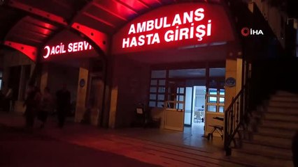 Ensesine isabet eden şeyin taş yerine kurşun olduğunu öğrenen şok geçirdi