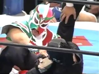 The Great Sasuke vs. Ultimo Dragón (J-Crown de NJPW).