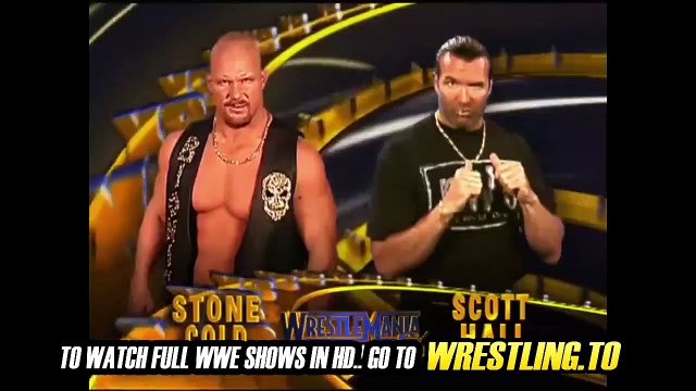 Stone Cold Steve Austin vs. Scott Hall (Special Enforcer: Kevin Nash) WWF WrestleMania X8
