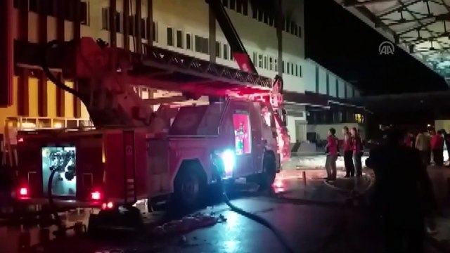 Fındık fabrikasında yangın (2) - ZONGULDAK