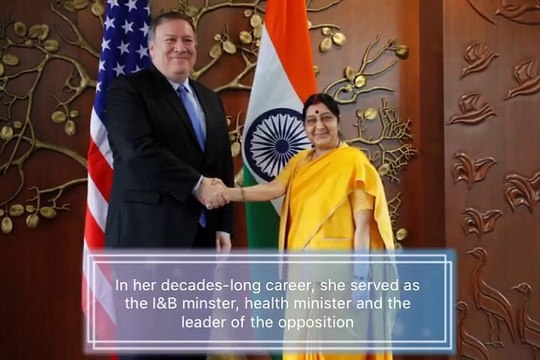 Veteran BJP leader Sushma Swaraj passes away at 67