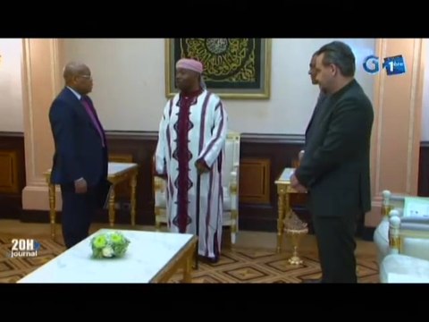 RTG/Le Chef de l’Etat reçoit le Ministre de l’Economie, le Maire de la commune de Libreville et le Haut Commissaire à l’Environnement