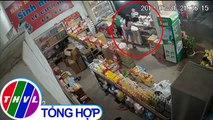 THVL | Truy tìm đôi nam nữ dàn cảnh trộm túi xách bà chủ tạp hóa ở Nghệ An