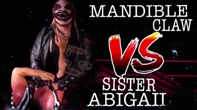 BRAY WYATT THE FIEND ATTACKS KURT ANGLE WITH THE MANDIBLE CLAW ON WWE RAW