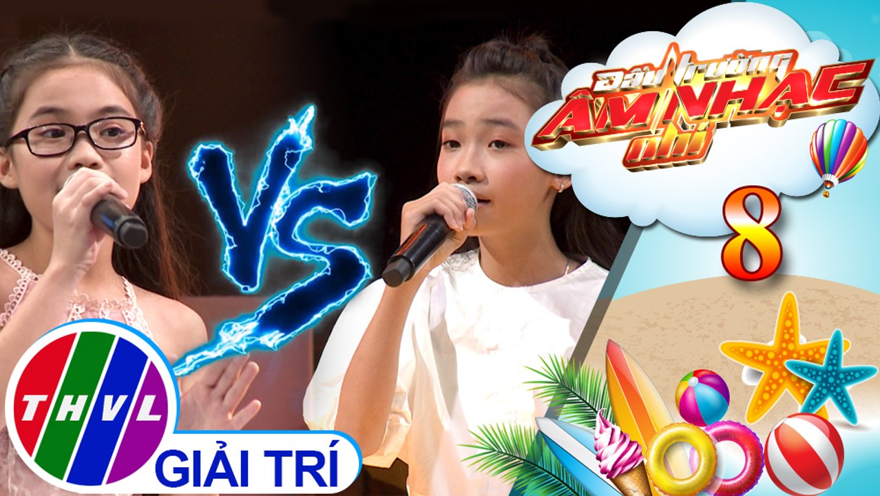 THVL | Đấu trường âm nhạc nhí - Tập 8[3]: Giấc ngủ đầu nôi - Kim Ngân, Phương Nhi