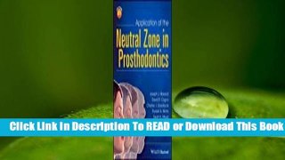 Online Application of the Neutral Zone in Prosthodontics  For Online