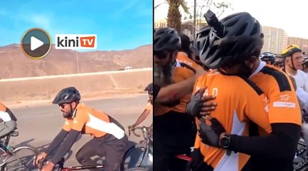 8 berbasikal dari England untuk laksana ibadah Haji