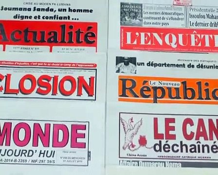 Revue Presse Labari Zarma 02 Aout 2019
