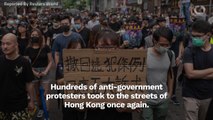 Hong Kong Police Fired Tear Gas To Disperse Anti-Government Protesters