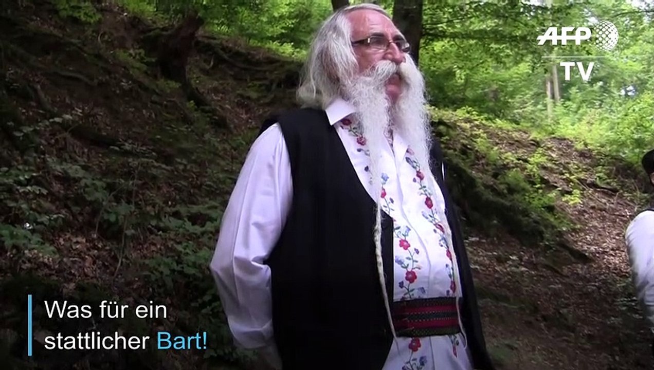 Wer hat den längsten? Bart-Contest in Serbien