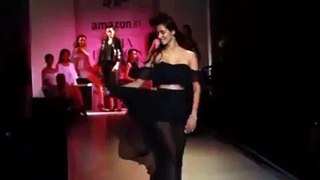 Disha Patani Sexy Walk in Black Longeries Hot Indian Actress