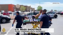 Trump condemns white supremacy after El Paso mass shooting