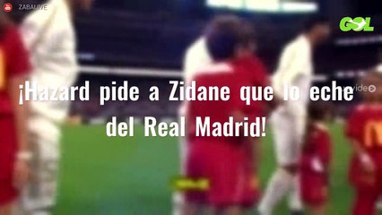 ¡Hazard pide a Zidane que lo eche del Real Madrid!