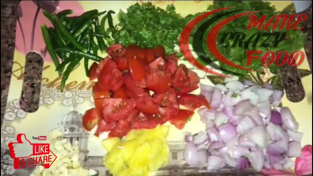 hari chatni recipe in hindi, hari chatni kaise banaye, hari chatni banane ki recipe, Make Crazy Food